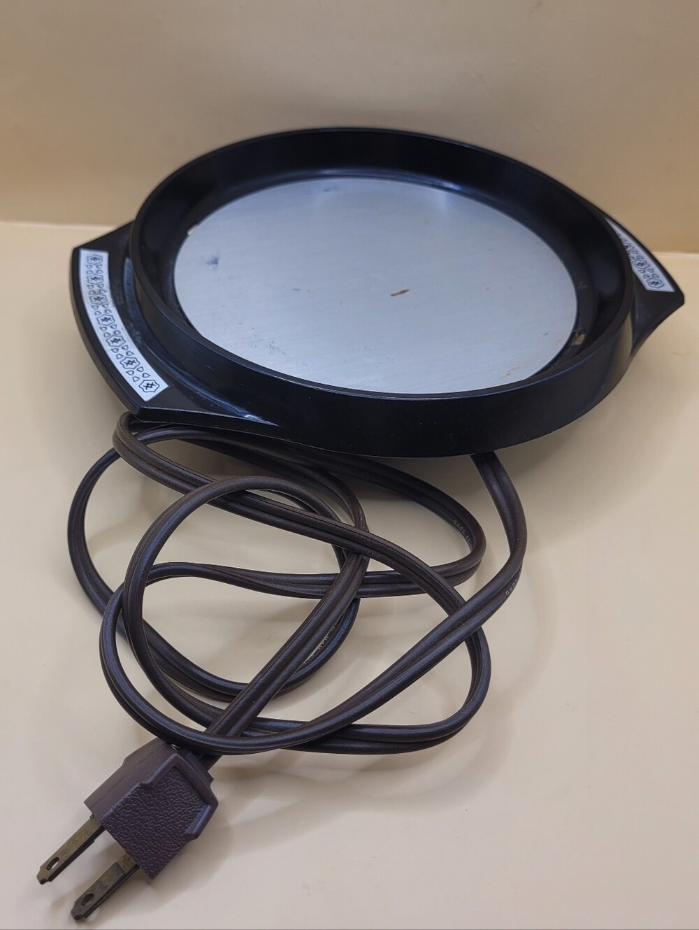 Vintage Melitta Electric Coffee Warmer CW-10 Hot Plate Carafe Mug Made in Canada